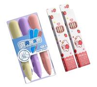 Paquete de 3 gomas de borrar y 20 lápices con fórmulas avanzadas que minimizan el daño del papel y borrador de virutas, suministros escolares a granel