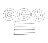 Paquete de 3 jaulas de soporte para plantas para un crecimiento saludable, soportes de metal para plantas trepadoras como tomates y hortensias (tipo círculo)