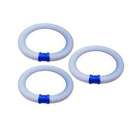 Paquete de 3 mangueras de aspiradora de piscina de tipo pesado, a prueba de fugas, tubo limpiador de piscina de repuesto para limpiadores automáticos de enterrado, manguera limpiadora de conexión