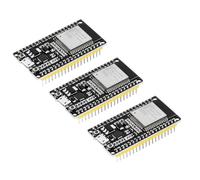 Paquete de 3 m贸dulos Bluetooth WiFi ESP32 NodeMCU de 38 Pines Placa de Desarrollo ESP32 WROOM 32 con CP2102 Compatible con Puerto Micro USB Arduino
