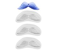 Paquete De 3 Moldes De Silicona Para Alas, Molde Resistente Al Calor, Molde Para Hornear, Puede Hacer Pasteles, Chocolate, Aromaterapia, Jabón