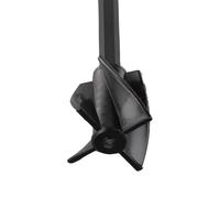 Paquete de 3 paletas mezcladoras de resina epoxi para taladro - ABS espiral de 4 cuchillas y accesorios de mezcla de esmalte, compatibles con latas pequeñas y para Pla