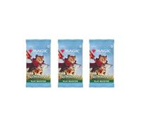 Paquete de 3 paquetes Magic The Gathering Play Booster Pack para MTG Bloomburrow