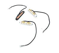 Paquete de 3 Pastillas de Bobina Simple, Pastilla de Bobina Simple de Guitarra de Fácil Instalación, Armonía de Metal, Tono Rico, Equilibrio, Volumen de Cuerda para Músicos para Puente Central de