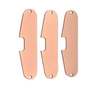 Paquete de 3 pastillas de guitarra enrolladas en cobre: sonido de fidelidad, montaje sin esfuerzo, pieza de guitarra de versatilidad en y accesorios