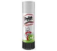 Paquete de 3 pegamentos Pritt originales, tamaño grande de 43 g, no tóxico para arte en hogar, oficina, escuela