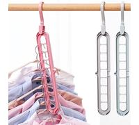 Paquete de 3 Perchas que ahorran espacio Perchas plegables, para guardar ropa que ahorra espacio en armarios