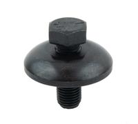 Paquete de 3 pernos giratorios 14457 y arandela para Craftsman 532193003, 1-1/4 pulgadas de longitud, rosca de 7/16 pulgadas, compatible con piezas de cortacésped Roper