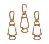 Paquete de 3 pinzas de agarre para guantes con textura para herramientas de transporte ergonómico para lugares de trabajo industriales, cinturón de herramientas, soportes para guantes