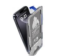 Paquete de 3 protectores de pantalla de vidrio templado HD transparente con aplicador sin polvo compatible con Samsung Galaxy A26 5G