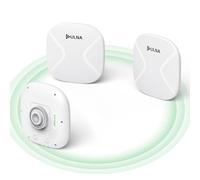 Paquete de 3 puentes inalámbricos para exteriores de 2.4 GHz y 5.8 GHz, puente inalámbrico ULNA de punto a 2 puntos para exteriores CPE802T, puerto LAN de 1000 Mbps, puente WiFi de largo alcance de