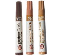 Paquete de 3 rotuladores mágicos para retocar muebles de madera, color oscuro, medio y claro