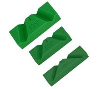 Paquete de 3 sacapuntas de brocas con 90 118 y 135 grados para herramientas de carpintería de metal, durabilidad, ABS, herramienta afiladora de brocas de construcción