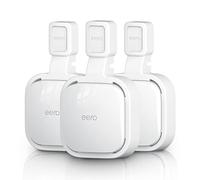 Paquete de 3 soportes de montaje en pared para sistema Wi-Fi de malla eero Pro 6e/6, soporte de montaje en pared para malla de tres bandas eero Pro 6e, organizador de alambre