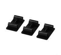 Paquete de 3 soportes negros para interruptores basculantes para paneles de interruptores interiores de vehículos ARB y Narva, 1.9 x 0.95 x 0.06 pulgadas, soporte de montaje de plástico