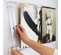 Paquete de 3 soportes para ?lbumes CollectorMount, soportes invisibles y ajustables para estanter?as de discos de vinilo y soportes de pared.