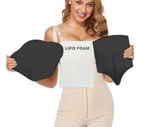 Paquete de 3 tablas de abdominales de espuma Lipo, postcirugía, liposucción, tablero de compresión abdominal, BBL, moldeador lumbar para liposucción