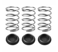 Paquete de 3 tapas de resorte y resorte de repuesto para Echo Speed Feed | Longitud libre de 38 mm, diámetro exterior de 23 mm, piezas de recortadora V494000840 y V450001880, compatible con SRM-225 GT