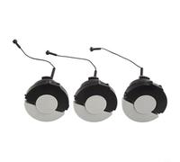 Paquete de 3 tapas de tanque de combustible de repuesto para soplador de mochila BR500 BR550 BR600, compatible con número de pieza 00003500533, diseño resistente a fugas y fácil