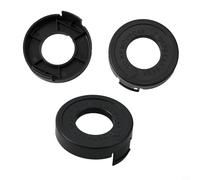 Paquete de 3 tapones de repuesto para recortadora de cuerdas Blackdecker St4500 St5000 St1000, pieza de cubierta de carrete 682378-02 Rs-136-bkp accesorio de jardín