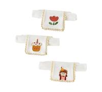 Paquete de 3 toallas de algodón absorbentes para niños, lavables a máquina, diseño ligero para jardín de infantes, comodidad, multiusos, toalla de sudor para bebé