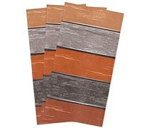 Paquete de 3 Toallas de Cocina de algodón de 18 x 28 Pulgadas, diseño rústico de Granero, Color Naranja Quemado, súper Suaves, Toallas de Bar, Toallas de Mano, paños de Limpieza absorbentes y