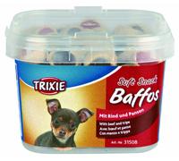 Paquete de 3 Trixie Soft Snack Baffos, 3 x 140 g