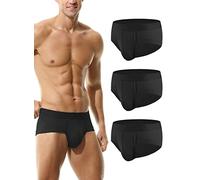 Paquete de 3,Underwear - Slip para Hombre, 3Negro, M
