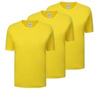 Paquete de 3 Unidades - Camiseta con Mangas Cortas 100% Algodón 3-TS135