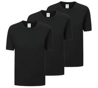 Paquete de 3 Unidades - Camiseta con Mangas Cortas 100% Algodón 3-TS135