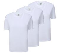 Paquete de 3 Unidades - Camiseta con Mangas Cortas 100% Algodón 3-TS135