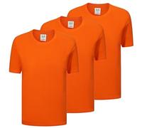 Paquete de 3 Unidades - Camiseta con Mangas Cortas 100% Algodón 3-TS135