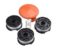 Paquete de 3 unidades de alimentación automática para carrete de repuesto para recortadoras Black & Decker AF-100 Eater con línea de nailon de 0.08 pulgadas, adecuado para modelos de la serie GH400 a