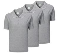 Paquete de 3 Unidades - Polo 100% Algodón Uniforme Laboral Industrial Taller MECÁNICO 2-PO200