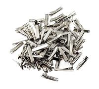 Paquete de 30/100 pinzas planas de cocodrilo de una sola punta para el pelo, lazos de 3,5 cm (100 unidades)