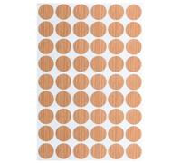 Paquete de 30 adhesivos para cubrir agujeros de tornillo, resistentes al agua, PVC, para muebles, gabinetes, escritorios, pegatinas resistentes a las ocultaciones