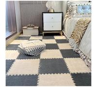 Paquete de 30 azulejos de espuma entrelazados, tapetes de espuma EVA suaves y antideslizantes, alfombras de área de rompecabezas de 12 x 12 pulgadas para sala de juegos de niños, ejercicio y suelo del