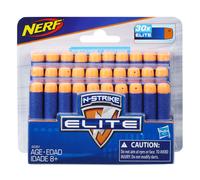 Paquete de 30 dardos Nerf de repuesto para lanzadores Elite - Dardos N-Strike Elite oficiales - Para ni os, adolescentes y adultos, color azul