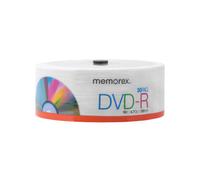 Paquete de 30 DVD-R Memorex 16X de 4,7 GB ecol gico de PNY (32020030147)