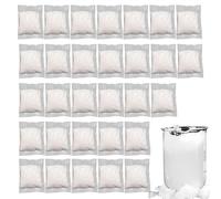 Paquete de 30 polvos de inodoro portátiles - Solidificante de y neutralizador de olores para urgencia, camping, senderismo, mochileros, viajes y de desastres