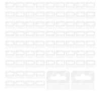 Paquete De 300 Ganchos De Plástico, Ganchos Creativos, Ganchos Autoadhesivos Transparentes, Accesorios Para Embalaje De Productos
