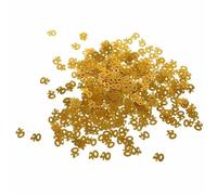 Paquete de 3000 confeti con números (30, 40, 50, 60), para decoración de mesa de cumpleaños y aniversario (confeti 40)