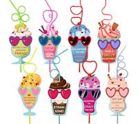 Paquete de 32 tarjetas para el día de San Valentín, regalos para niños, regalos de San Valentín para niñas y niños, intercambio de regalos en el aula, premios escolares, recuerdos de fiesta