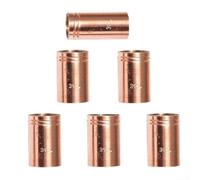 - Paquete de 34 boquillas de gas de soldadura MIG para Magnum 300 400, piezas de antorcha de cobre rojo resistentes al calor compatibles con boquillas de la serie #3/#4 y 24CT