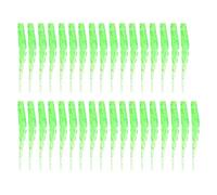 Paquete de 35 señuelos artificiales suaves para pesca con alta elasticidad, flotantes para múltiples técnicas, impregnados de sal