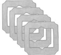 Paquete de 4/10 almohadillas de fregona para ECO-VACS para WINBOT MINI limpiador de ventanas, accesorios de paño de fregona de repuesto, robot de aspiradora de ventana, lavable y reutilizable