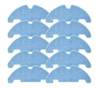 Paquete de 4/10 almohadillas de microfibra de repuesto para aspiradora LEFANT M330 Pro, paños lavables y reutilizables para limpieza de madera, azulejos, suelos duros laminados (paquete de 10)