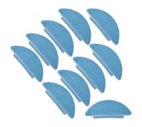 Paquete de 4/10 almohadillas lavables de microfibra compatibles con Tikom L9000, para robot aspirador Lubluelu L60D/L61, súper absorbentes y reutilizables (10 unidades)