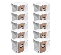 Paquete de 4/10 bolsas de polvo para aspiradora, resistente al desgarro, bolsa de polvo de instalación sin complicaciones, para accesorios Vexilar W11 (paquete de 10)