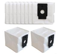 Paquete de 4/10 bolsas para aspiradora EZVIZ, bolsas de repuesto para aspiradoras, compatibles con RC3 Plus RE4 Plus RE5 Plus bolsas de polvo de eficiencia (paquete de 4), paquete de 10 unidades